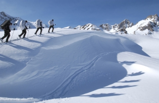  Reportage sur des chasseurs alpins, région de Chamonix 